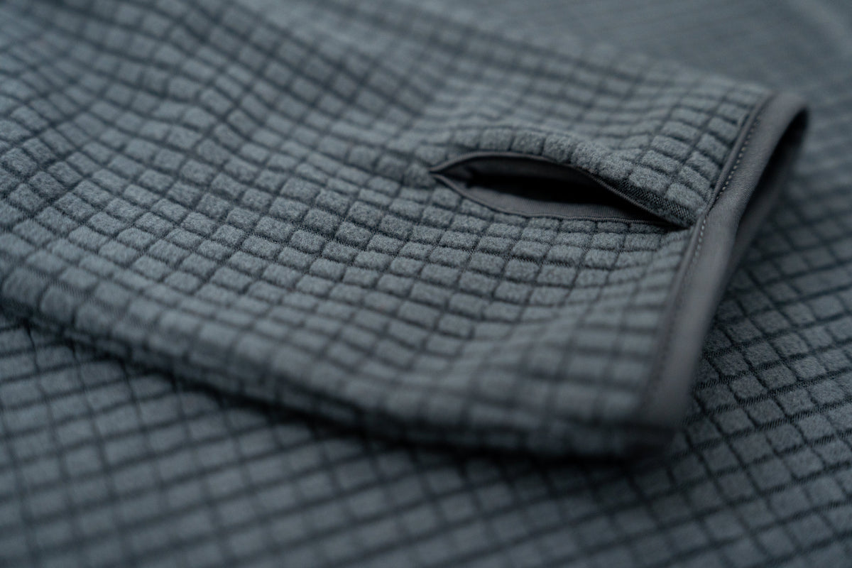 Women’s Dawn – Grid Fleece Mid-Layer Crewneck