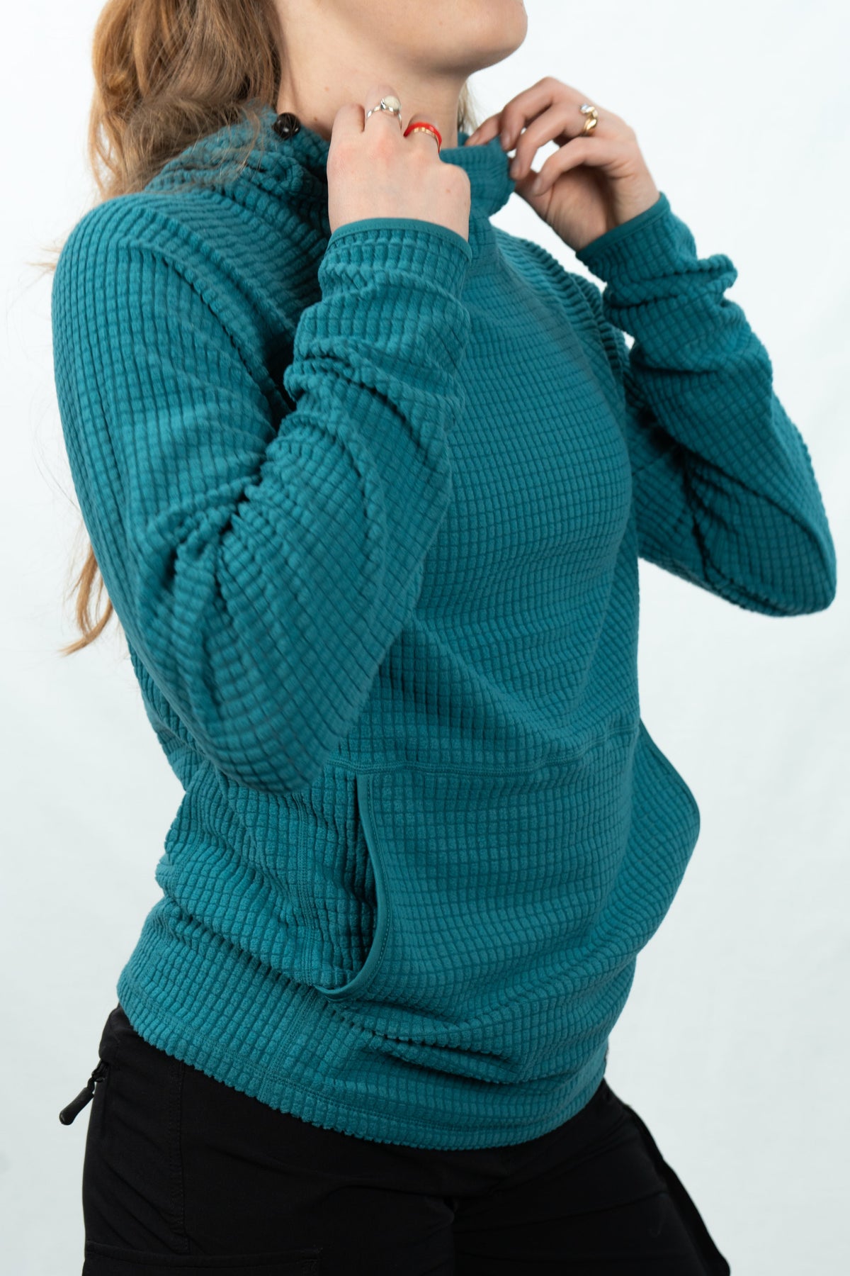 Women’s Classic Squak – Grid Fleece Mid-Layer Hoodie