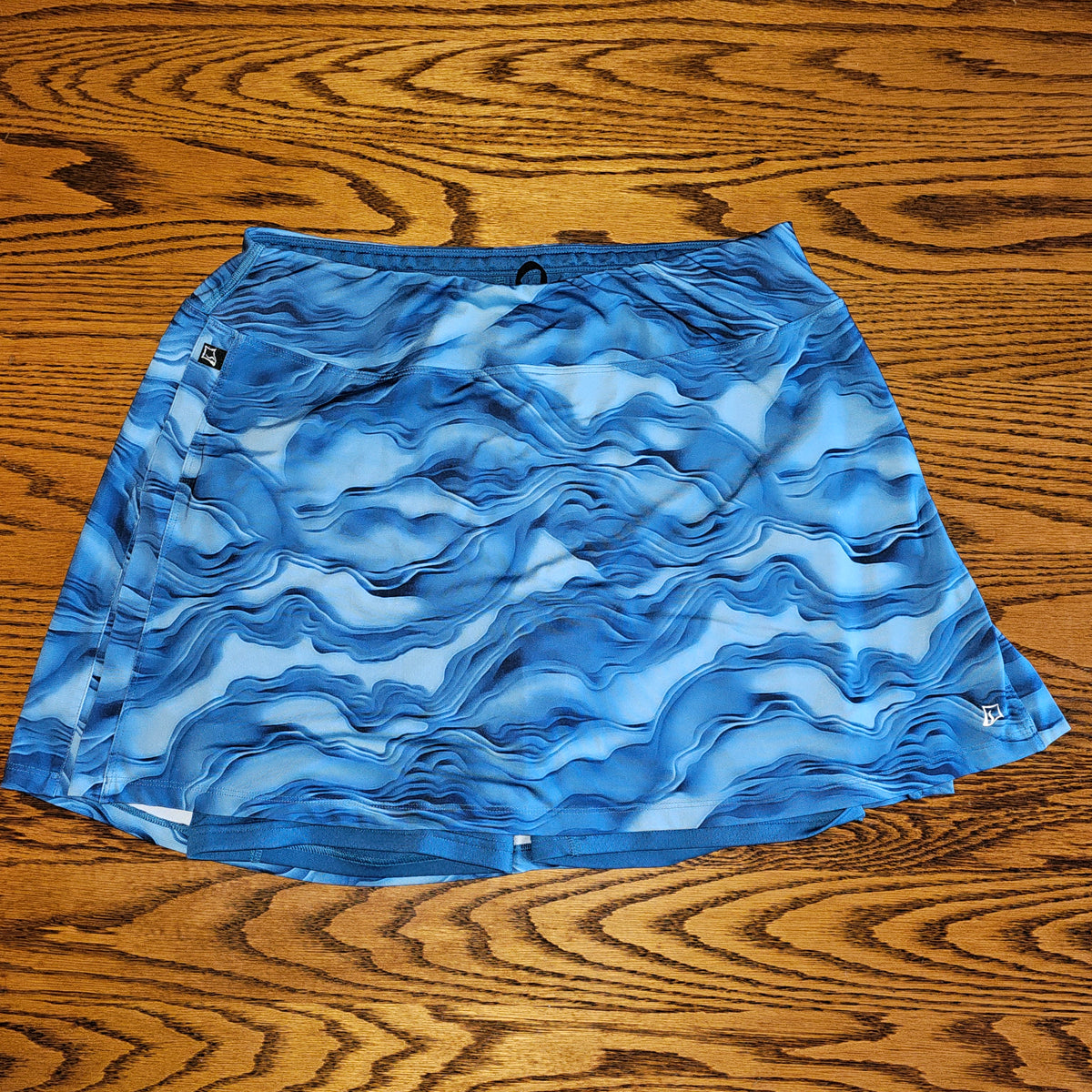 Skirt Sports Gym Girl Ultra Skirt - Lagoon Print - Medium