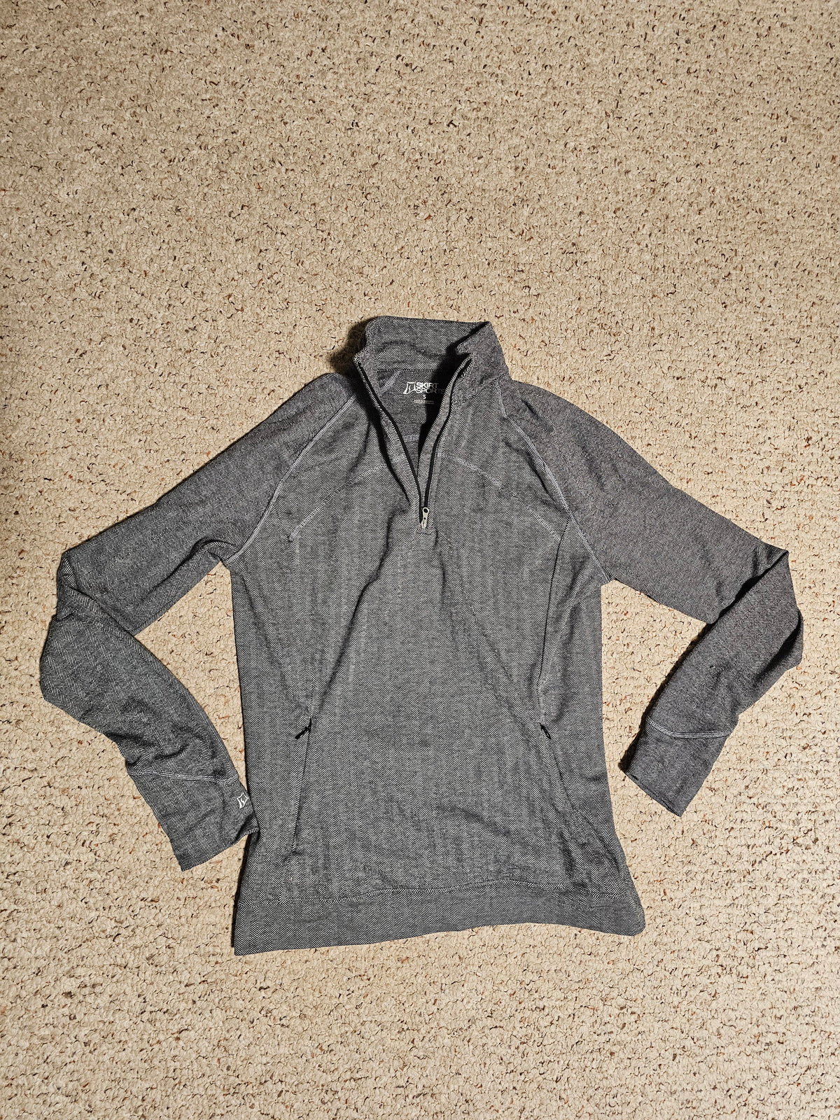 1/4 zip long sleeve top