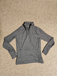 1/4 zip long sleeve top