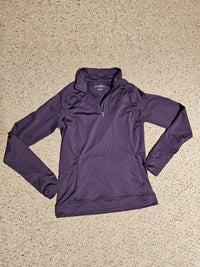 1/4 zip long sleeve top