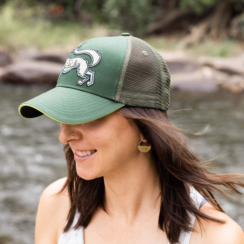 Wolf Trucker Hat | Forest