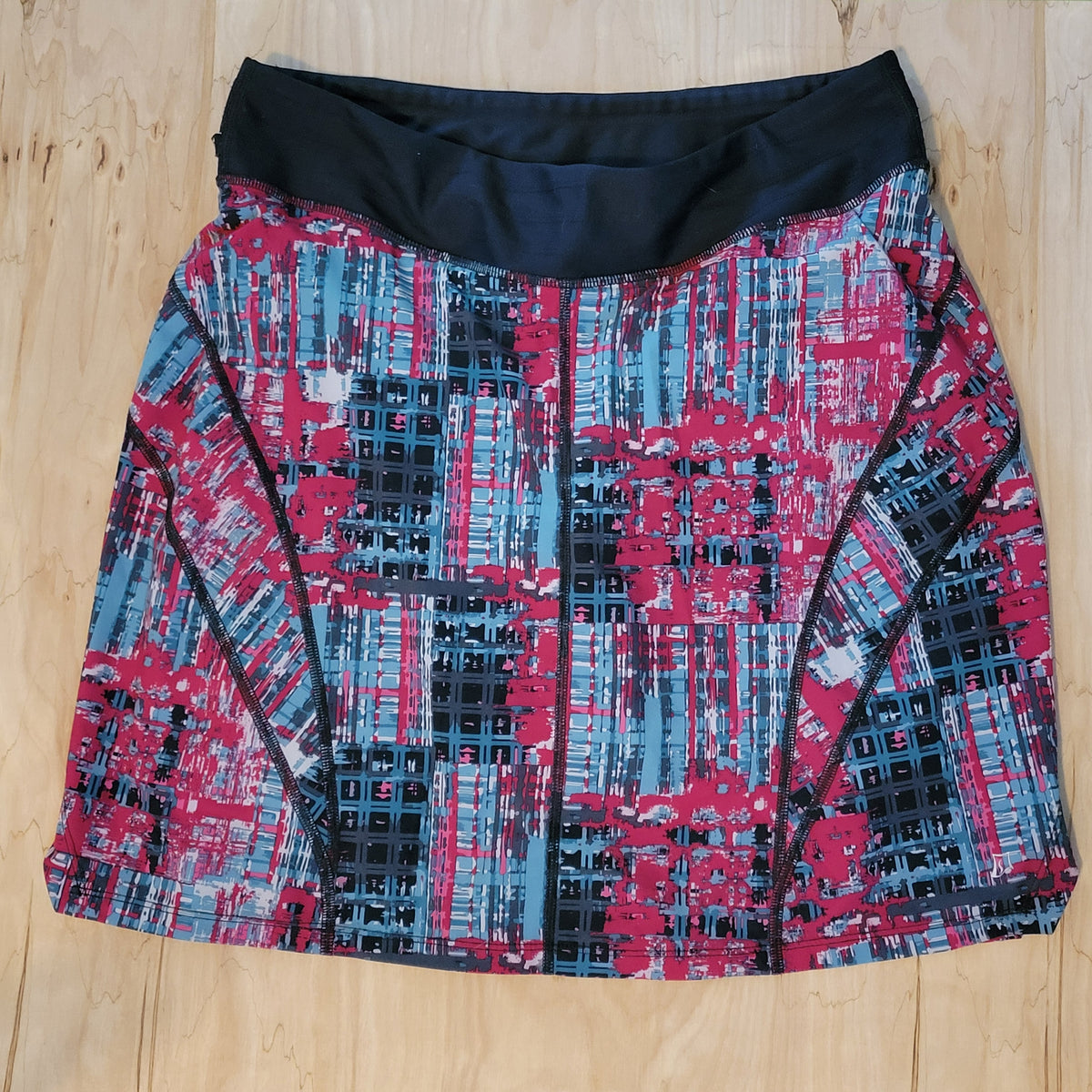 Skirt Sports Go Longer Skirt-Rad Plaid-Large