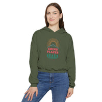 Going Places Cinched Bottom Hoodie