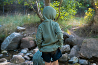 Lil’ Squak – Kids’ Grid Fleece Mid-Layer Hoodie