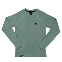 The Dawn Women's Crewneck Grid Fleece