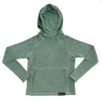 Lil’ Squak – Kids’ Grid Fleece Mid-Layer Hoodie