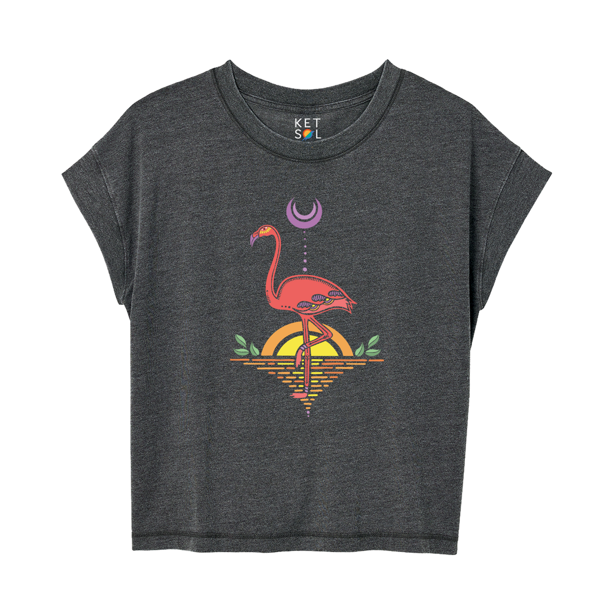 Flamingo Relaxed Tee | Preorder