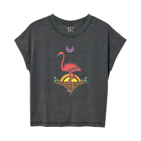 Flamingo Relaxed Tee | Preorder