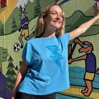 Bolt Relaxed Tee | Bright Blue