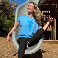 Bolt Relaxed Tee | Bright Blue