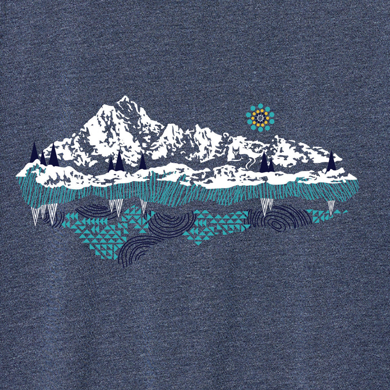 Reflections Relaxed Tee | Navy