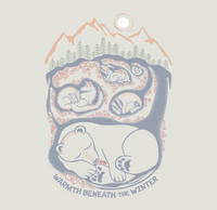 Hibernation Striped Zip Hoodie - Preorder