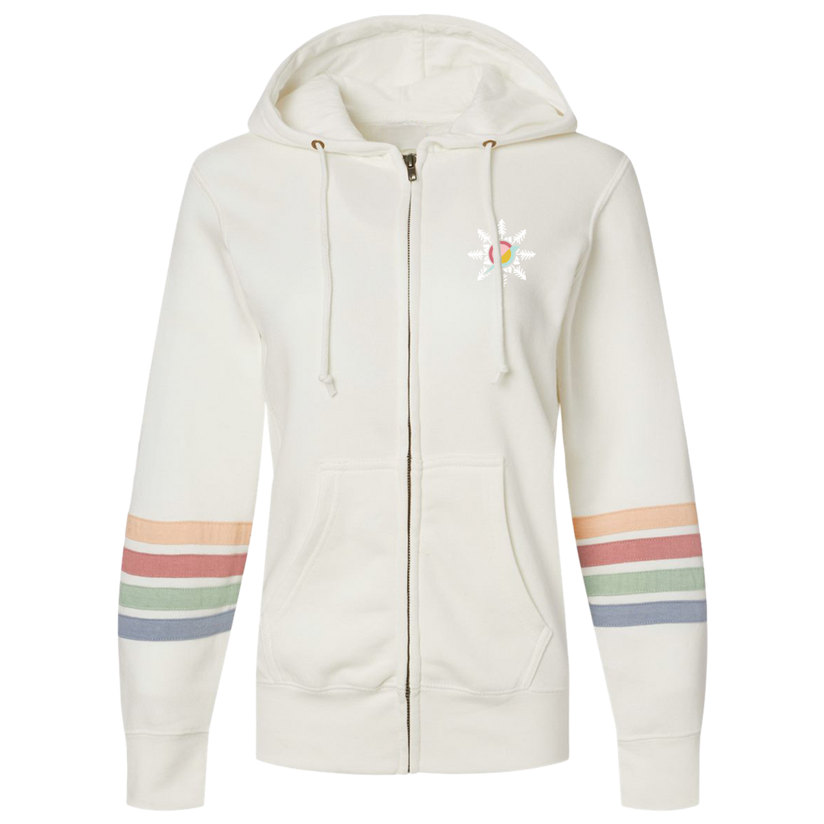 Hibernation Striped Zip Hoodie - Preorder