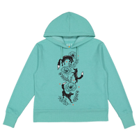 Fox Flowers Everywhere Hoodie - Preorder