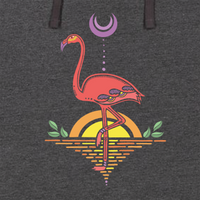 Flamingo Everywhere Hoodie - Preorder