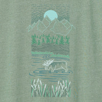 Moose Relaxed Tee | Sage - Preorder