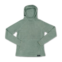 The Squak Women's Fleece Mid-Layer Grid Hoodie