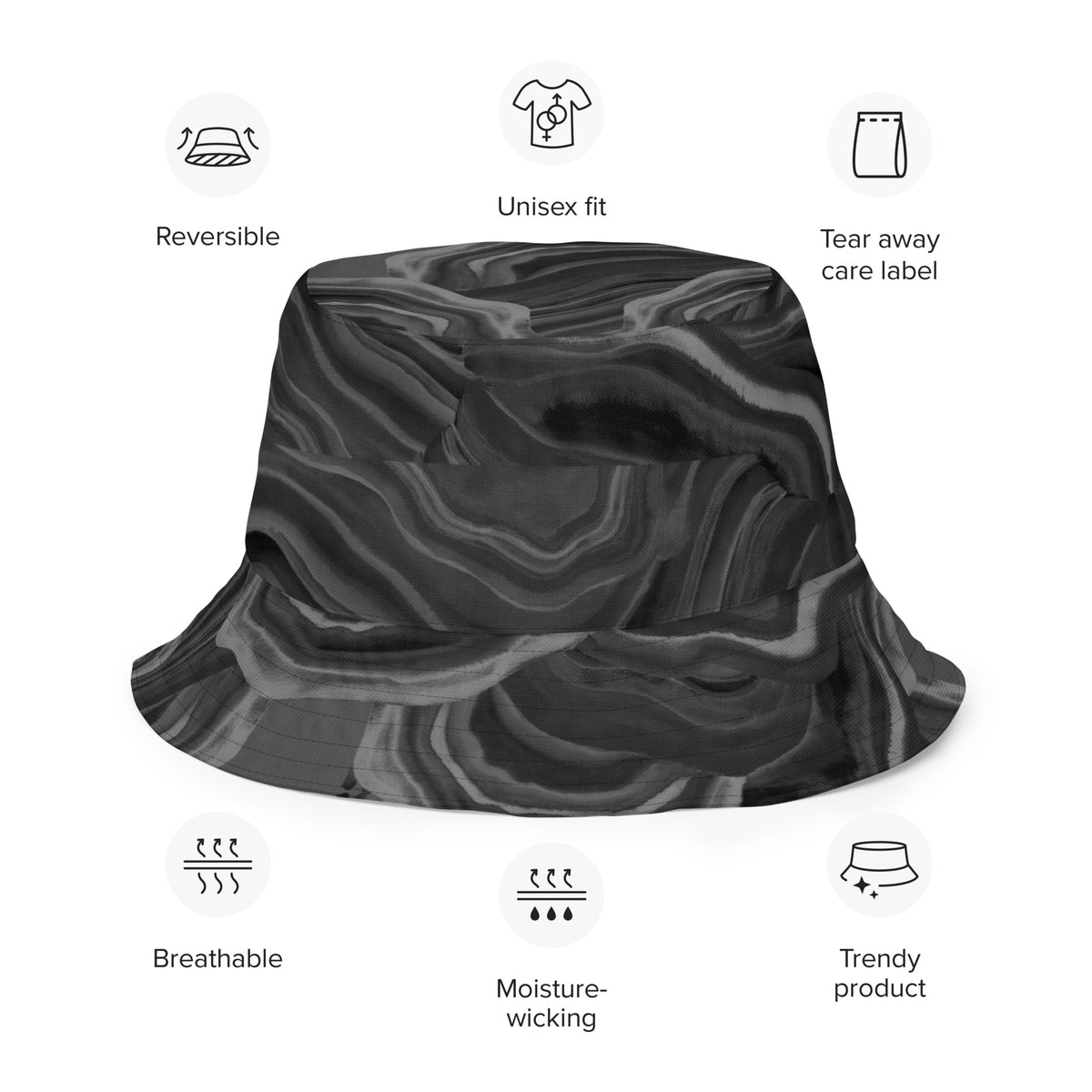 Yin & Yang Tantrum & Mana Bucket Hat