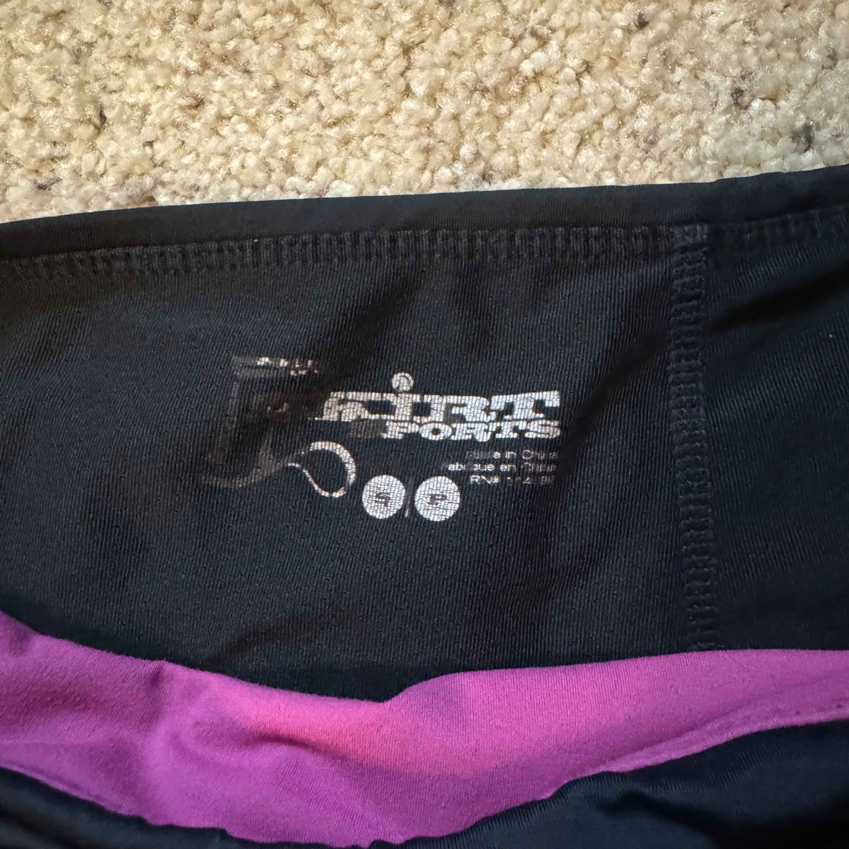 Skirt Sports Gym Girl Ultra Skirt - Black - S