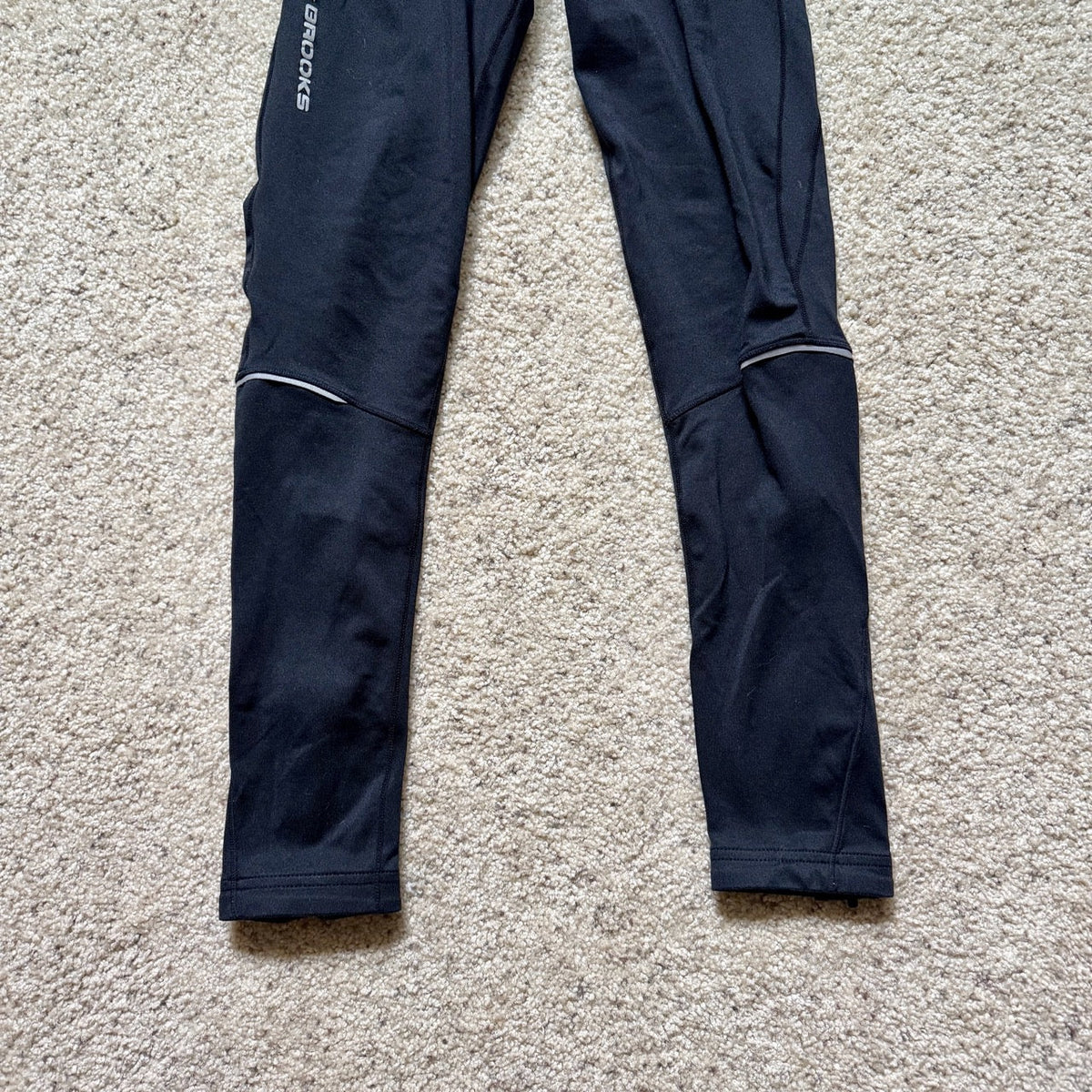 Brooks Women's Fleece-Lined Running Leggings - Black - XS