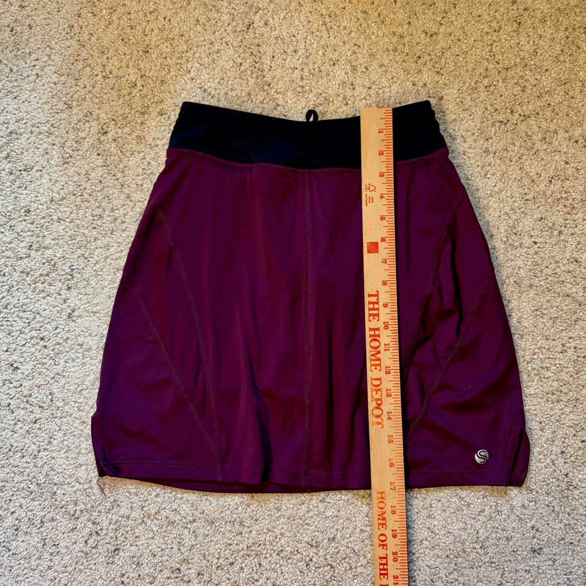 Skirt Sports Go Longer Skirt - Burgundy - XS