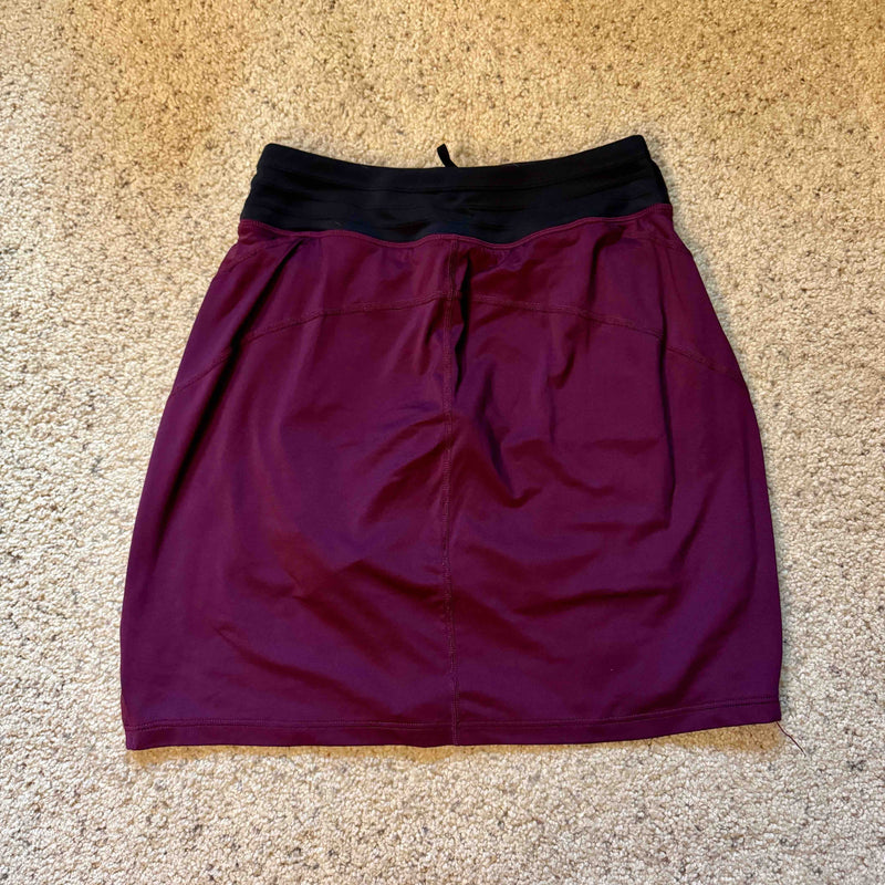 Skirt Sports Go Longer Skirt - Burgundy - XS