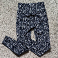 Skirt Sports All In High Rise Leggings - black, white and grey print - XS