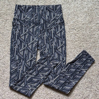 Skirt Sports All In High Rise Leggings - black, white and grey print - XS