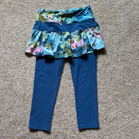 Skirt Sports Lioness Capri Skirt - Blue Print - XS