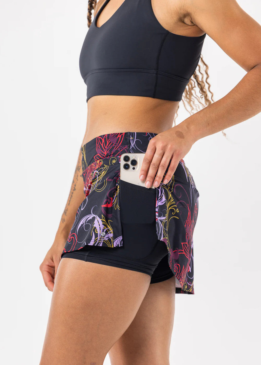 Skirt Sports Gym Girl Ultra- Multicolor- Large