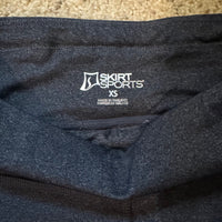 Skirt Sports Compression Leggings - Grey - XS