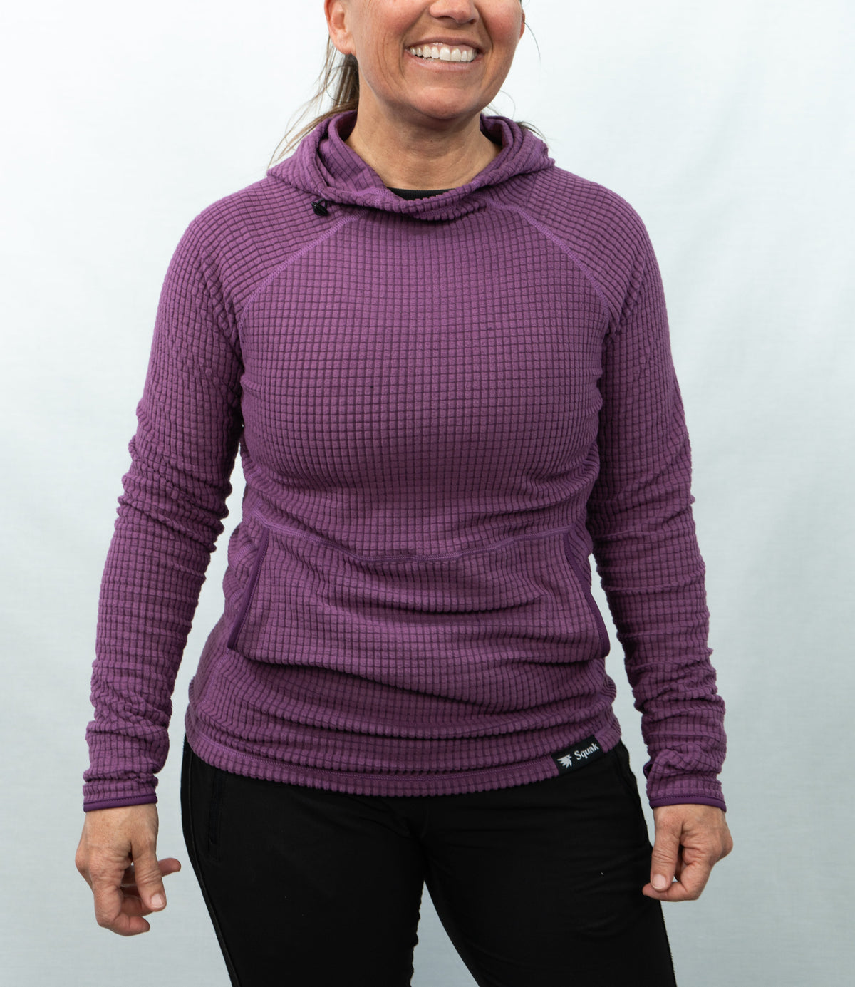 Women’s Classic Squak – Grid Fleece Mid-Layer Hoodie
