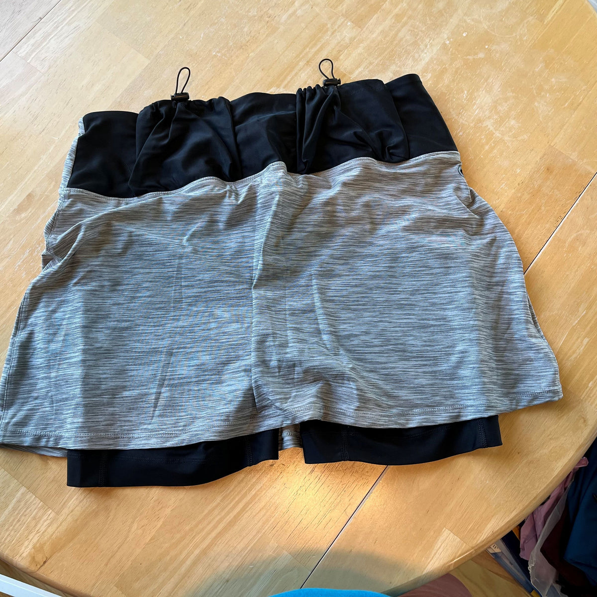 Skirt Sports Long Haul Compression Skirt - Gray - Extra Large