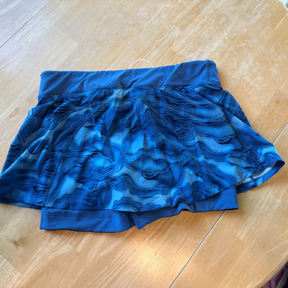 Skirt Sports - Jette Skirt - Lagoon Print - Extra Large