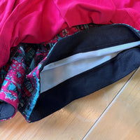 Skirt Sports - Lioness - Cherry Bombshell/Rad Plaid - Extra Large