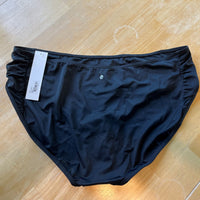 Skirt Sports Swim Bottom -  Black - Extra Large - New with Tags