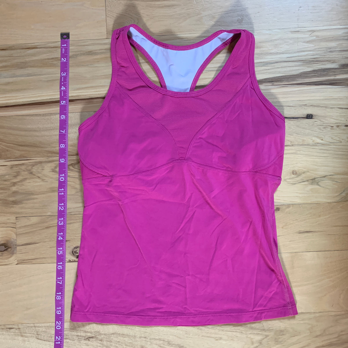 Skirt Sports AMAZING Tank with Built-in Bra - Pink - Small