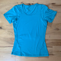 Skirt Sports All Mesh Tee - Aqua - Small