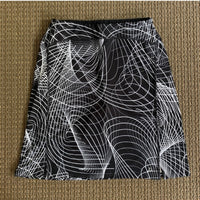 Skirt Sports Happy High Waist - Odyssey Print - Small