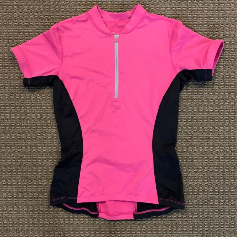 Skirt Sports Cycling Jersey - Pink/Black - Small