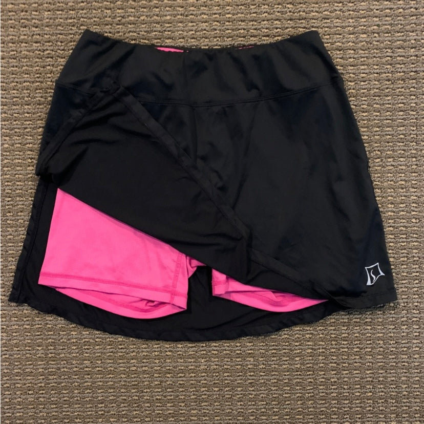 Skirt Chaser Race Series Running Skirt - Black/Pink - Small