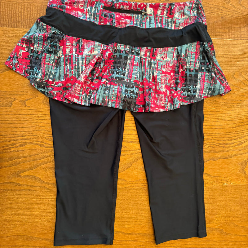 Skirt Sports Lioness Capri - Rad Plaid - Extra Large