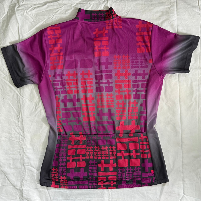 Terry (brand) Full Zip Cycling Jersey, Multicolor, Size XL