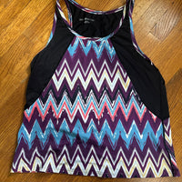 Skirt Sports Take Five Tank Top, Sidewinder Print, Size Medium