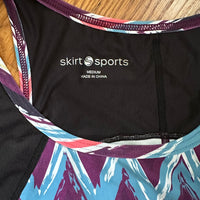 Skirt Sports Take Five Tank Top, Sidewinder Print, Size Medium