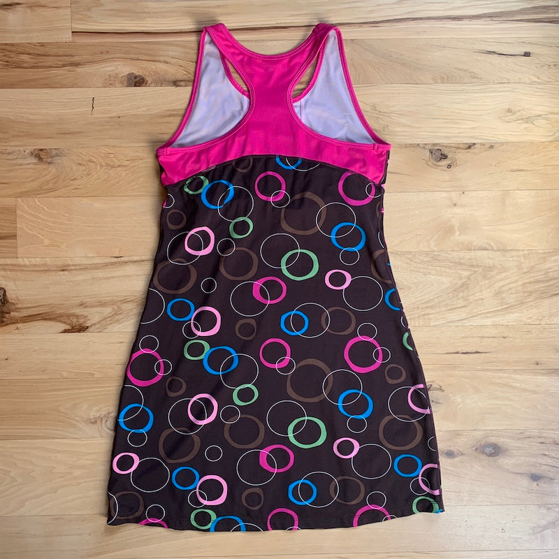 Skirt Sports Wonder Girl Dress - Hot Chocolate Print - Small