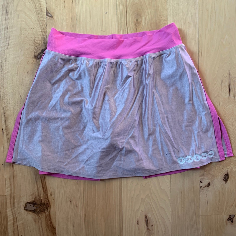 TRIKS OG Gym Girl Skirt - Shiny Latte - Large fits like Medium