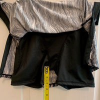 Skirt Sports - Black/White Skirt with Shorts - Extra Small